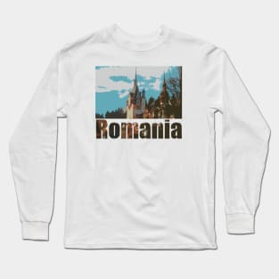 veiw romania Long Sleeve T-Shirt